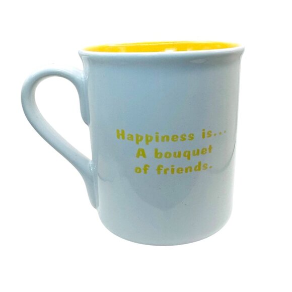 Disney Winnie The Pooh Ceramic Mug "Happiness Is A Bouquet Of Friends" Design - Picture 5 of 9